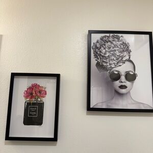 Chanel perfume art & model